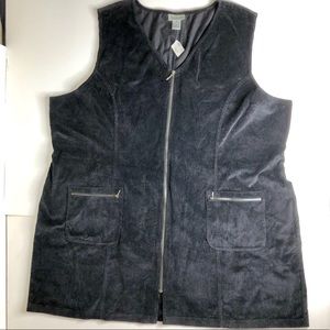 The Avenue Black Corduroy Jumper